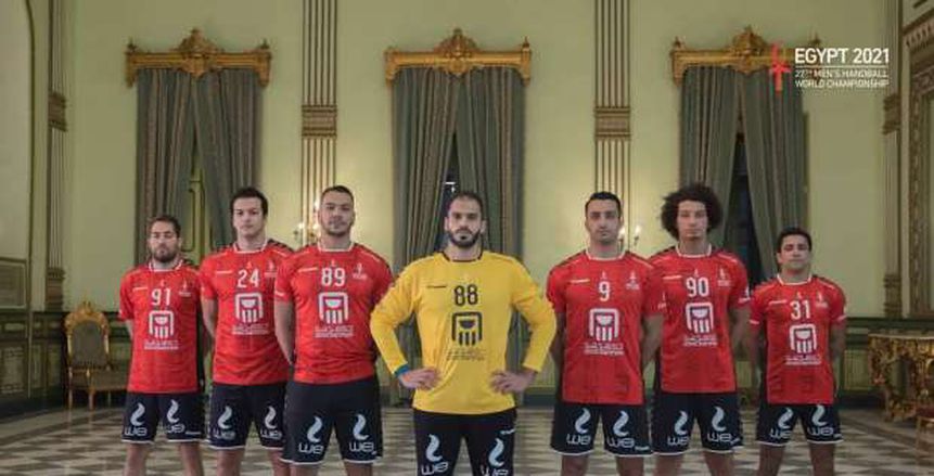 استعدادات مصر لمباراة تشيلي في بطولة العالم لكرة اليد