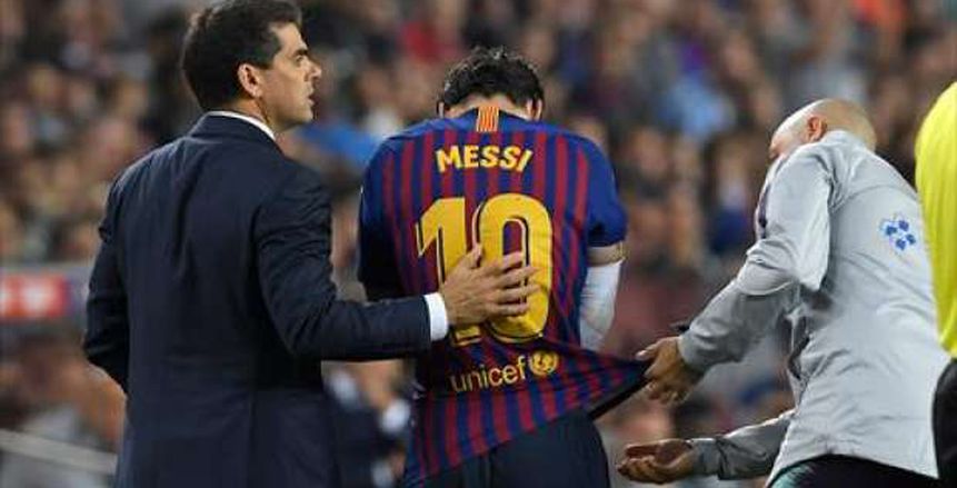 بالصور| «ميسي» يظهر في برشلونة لأول مرة بعد الإصابة