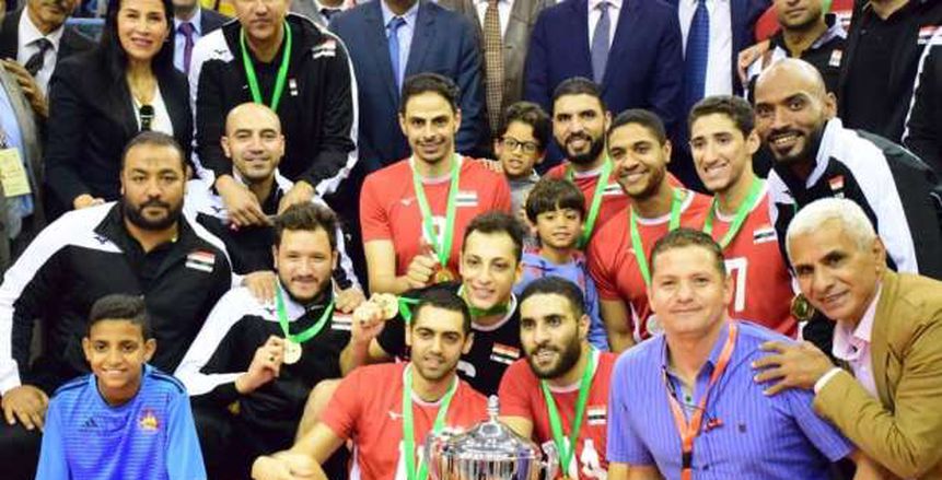 منتخب مصر يحصد البطولة العربية للطائرة