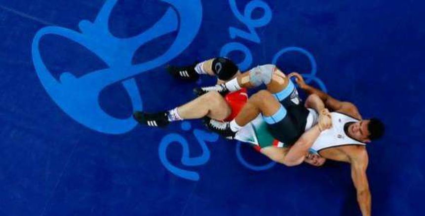 ضياء الدين لاعب المصارعة يودع الأولمبياد بعد الخسارة أمام بطل كندا