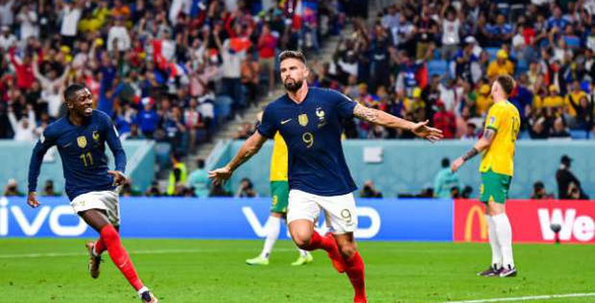 «جيرو» يصبح الهداف التاريخي لـ فرنسا بعد هدفيه في أستراليا بكأس العالم