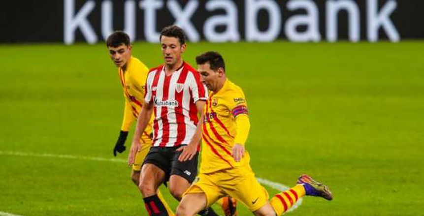 ميسي يقود برشلونة للفوز على بلباو 3-2 ويقترب من قمة الدوري الإسباني «فيديو»