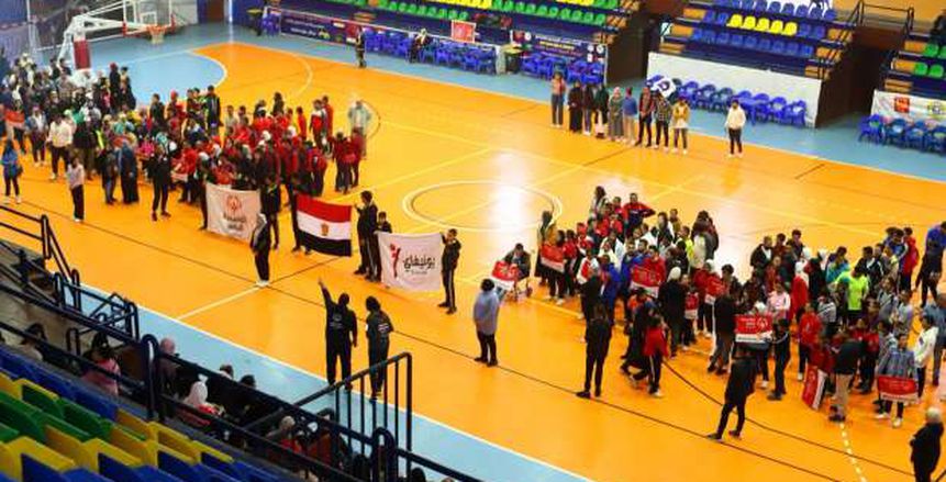197 لاعبا ولاعبة يشاركون في مسابقات الأولمبياد الخاص المصري ببورسعيد