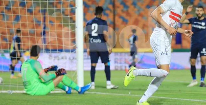 شاهد أهداف مباراة الزمالك وإنبي اليوم في الدوري المصري