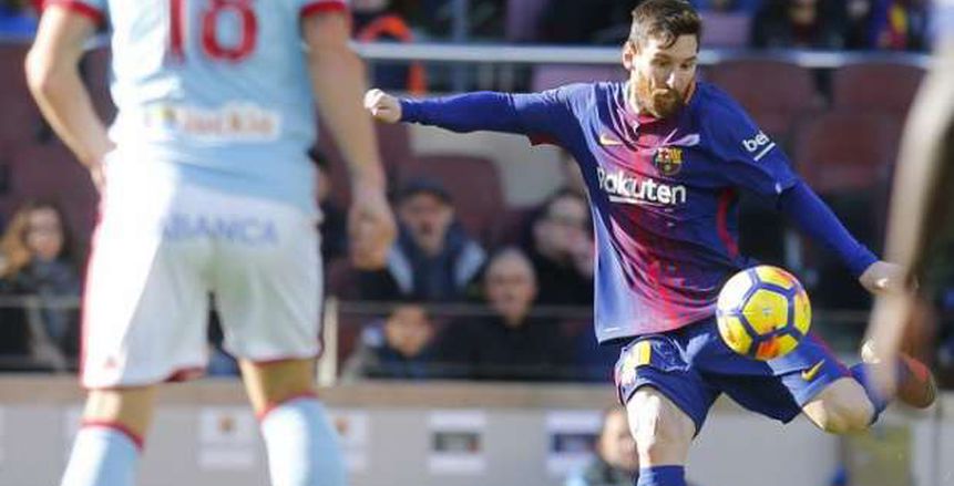 ميسي يقود تشكيل برشلونة ضد سيلتا فيجو في الدوري الإسباني