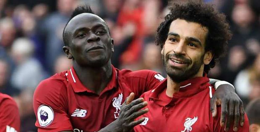 قطار ماني يلحق بمحمد صلاح المتعطل في ترتيب هدافي الدوري الإنجليزي