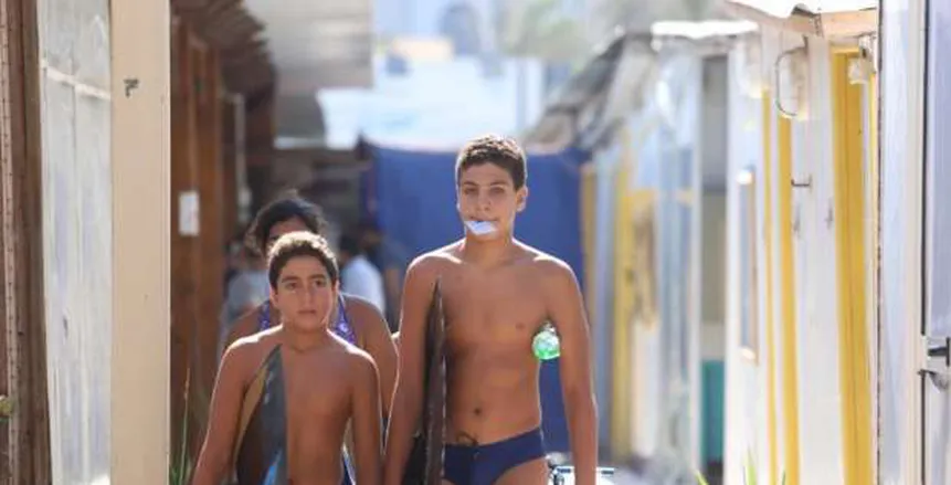 انطلاق بطولة كأس مصر للسباحة بالزعانف في المياه المفتوحة بالإسكندرية