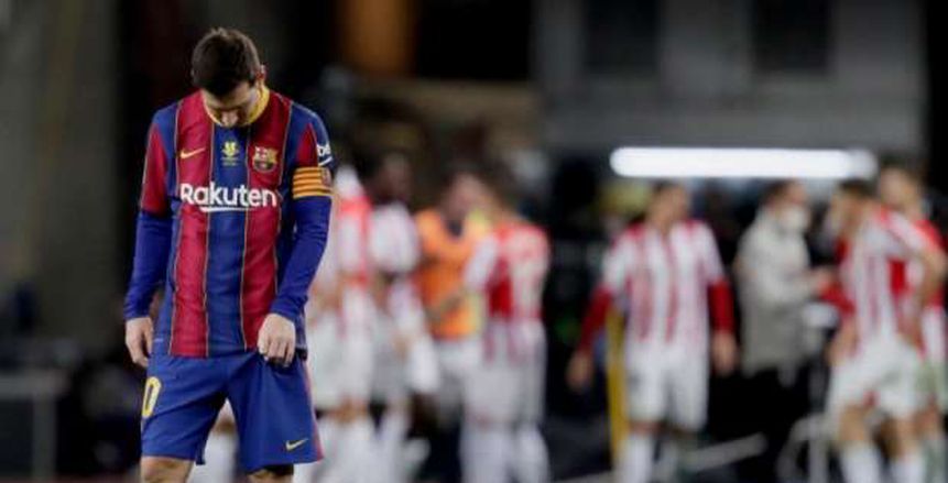 أتلتيك بلباو بطلا للسوبر الإسباني على حساب برشلونة في ليلة طرد ميسي