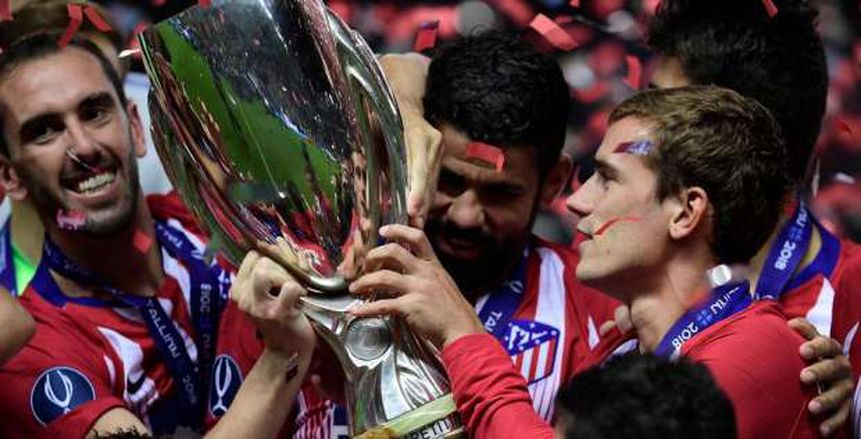 احتفالات في أتلتيكو بـ«الضربة الأولى على رأس ريال مدريد» وخطف سوبر أوروبا