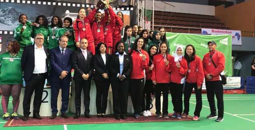 مصر تحصد 6 ميداليات في بطولة أفريقيا للريشة الطائرة بالجزائر
