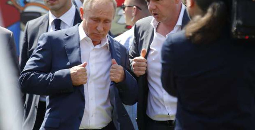 الرئيس الروسي يستقبل ضيوف نهائي مونديال 2018