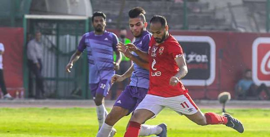 إصابة وليد سليمان في مباراة الأهلي ضد مصر للتأمين