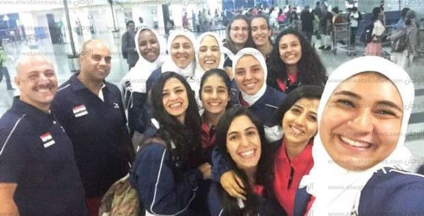 وصول سيدات طائرة مصر إلى نيروبي من أجل التأهل للمونديال