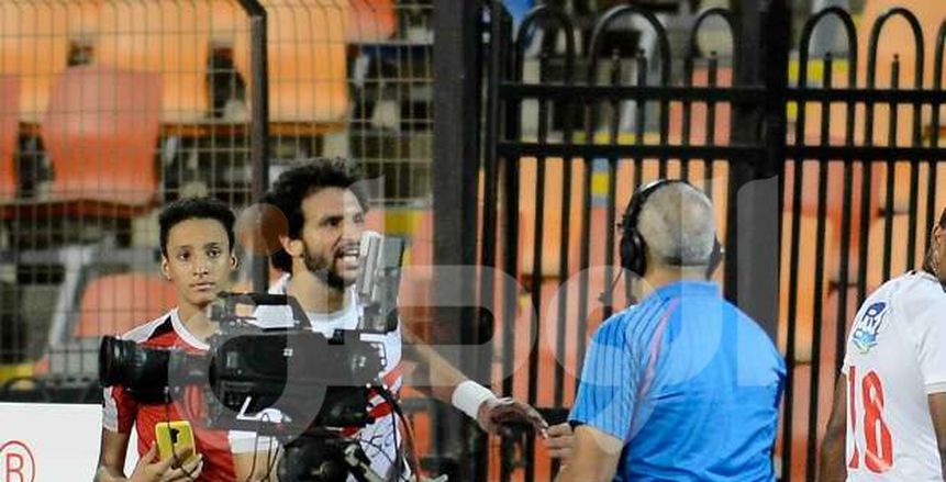 مخرج مباراة أسوان عن واقعة محمود علاء: "لاعيبة الزمالك عندها عقدة المؤامرة"