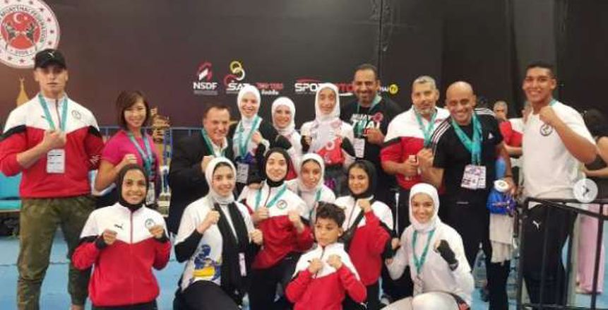 5 مصريين في نهائي بطولة العالم للمواي تاي للناشئين بتركيا
