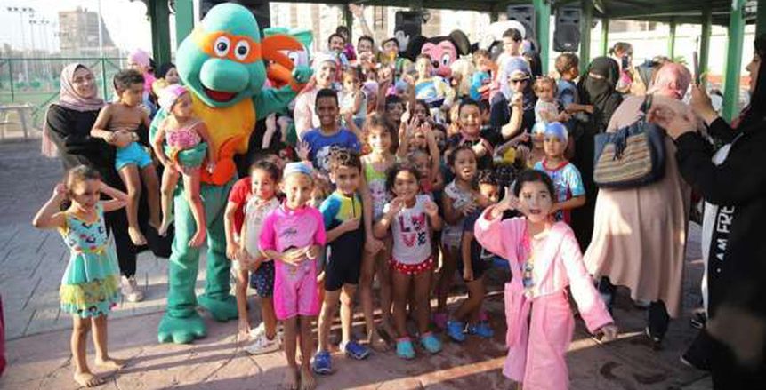 المصري ينظم حفل ختام النشاط الصيفي لـ «أكاديمية السباحة» و«الألعاب المائية»