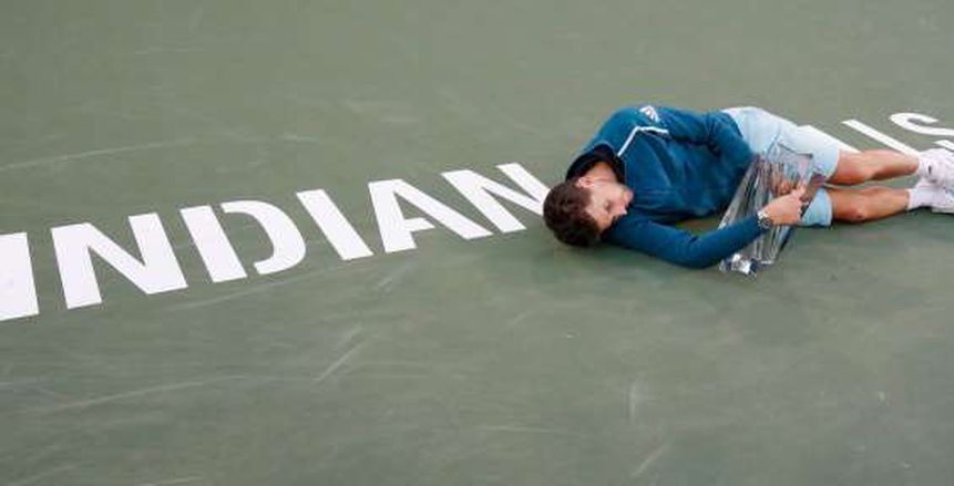 ثيم يخطف التصنيف الرابع بين محترفي التنس بعد الفوز بإنديان ويلز على حساب فيدرير