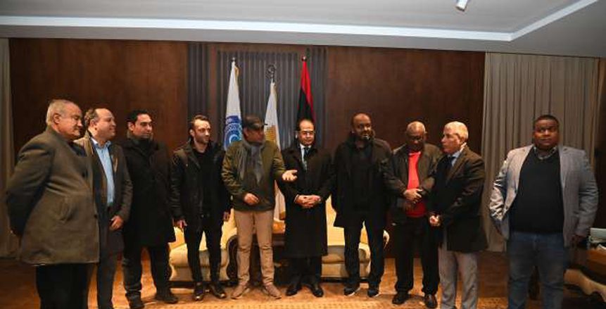 السفارة المصرية في ليبيا تطمئن على بعثة الزمالك