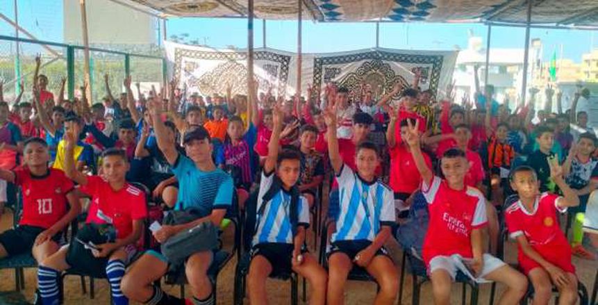قطار كابيتانو مصر يواصل مشواره لاكتشاف مواهب كرة القدم في بنها