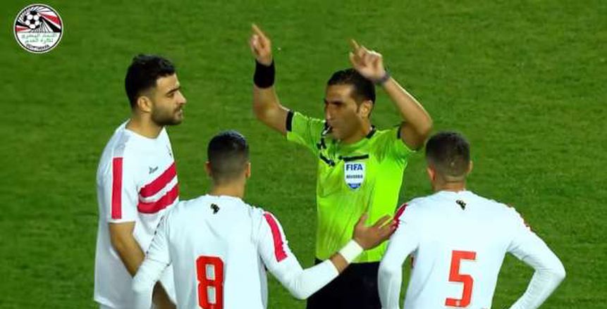 كشف محادثة محمود ناجي والـVAR في مباراة الزمالك والداخلية.. «فيديو»