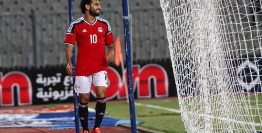 بالفيديو| هدف مصر واحتفال صلاح ورفاقه من أرض الملعب