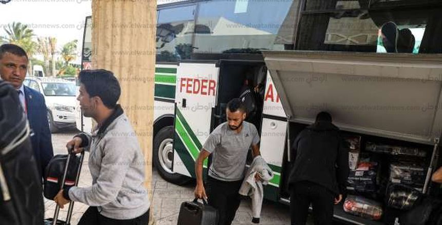 بالصور| وصول بعثة الأهلي إلى مقر الإقامة في تونس