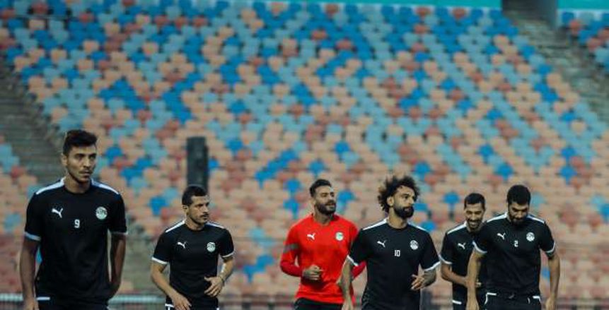 منتخب مصر يختتم تدريباته استعدادا لمواجهة تونس «صور»