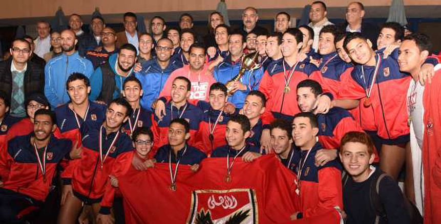 مشوار فريق كرة الماء بالأهلي للتتويج بكأس مصر