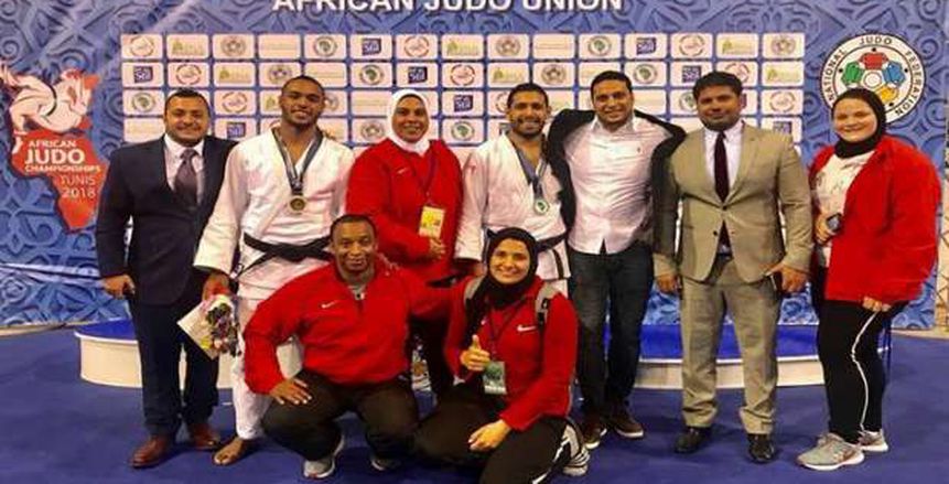 منتخب الجودو يرفع رصيده لـ10 ميداليات بالبطولة الأفريقية بتونس