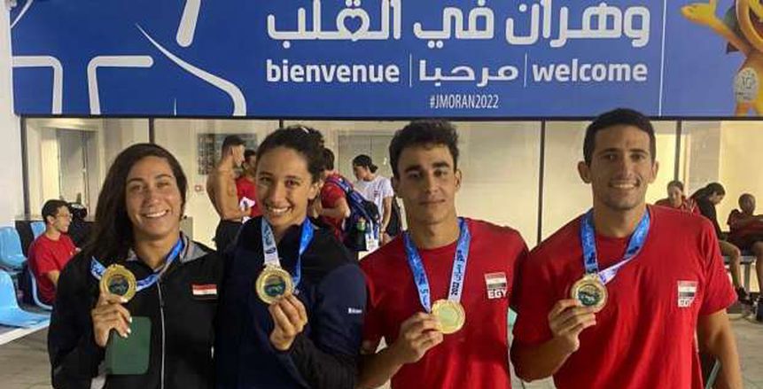 السباحة المصرية تغرد منفردة على قمة البطولة العربية.. 7 ذهبيات في يوم واحد