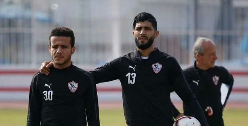 "ساسي والنقاز" ينتظمان في مران الزمالك.. غدا