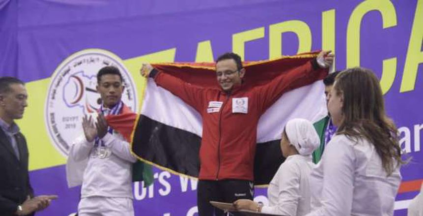 أحمد سعد يحطم الرقم الأفريقي ويحقق 3 ذهبيات في بطولة رفع الأثقال