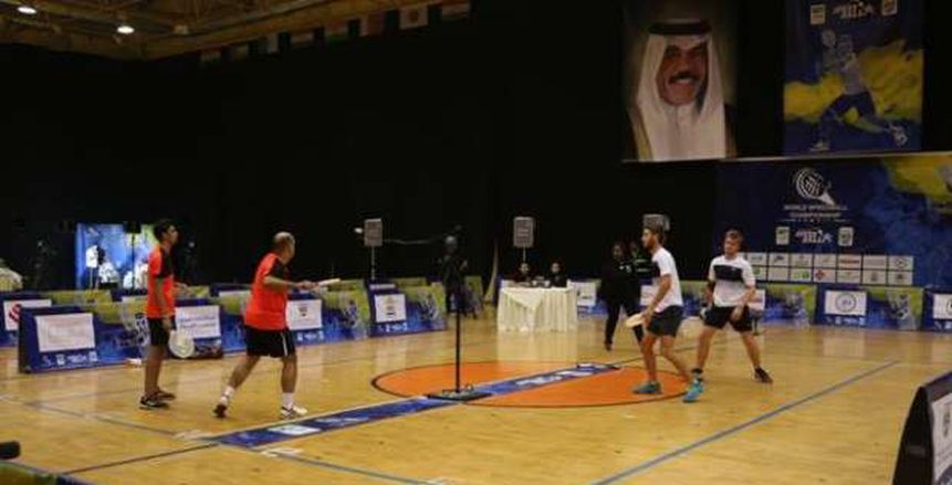بالصور| حضور جماهيري من الجالية المصرية بـ «بطولة العالم لكرة السرعة» في الكويت