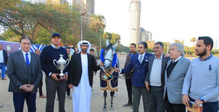 الجواد جوهر سعفان يفوز بكأس رئيس دولة الإمارات للخيول العربية