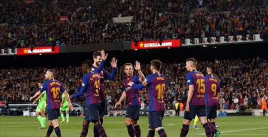 بالفيديو| برشلونة يضرب خيتافي بثنائية في الدوري الأسباني