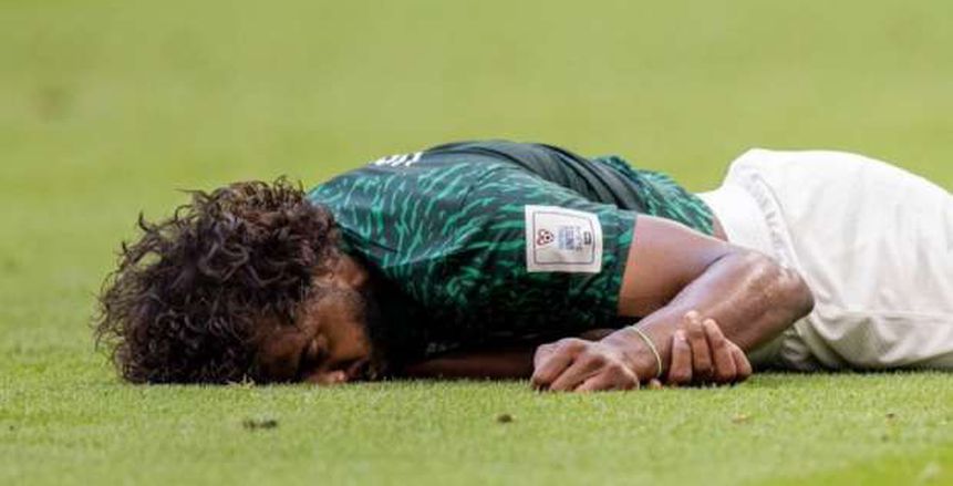 تقارير: إصابة ياسر الشهراني لاعب منتخب السعودية بكسر في الفك