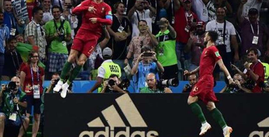 بالفيديو| «رونالدو» يضرب إسبانيا بهدفين مقابل هدف في الشوط الأول