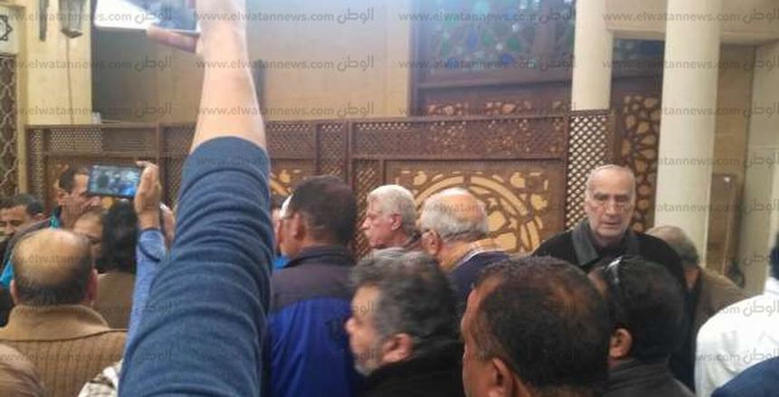 حضور عضوين فقط من مجلس الزمالك في جنازة أحمد رفعت