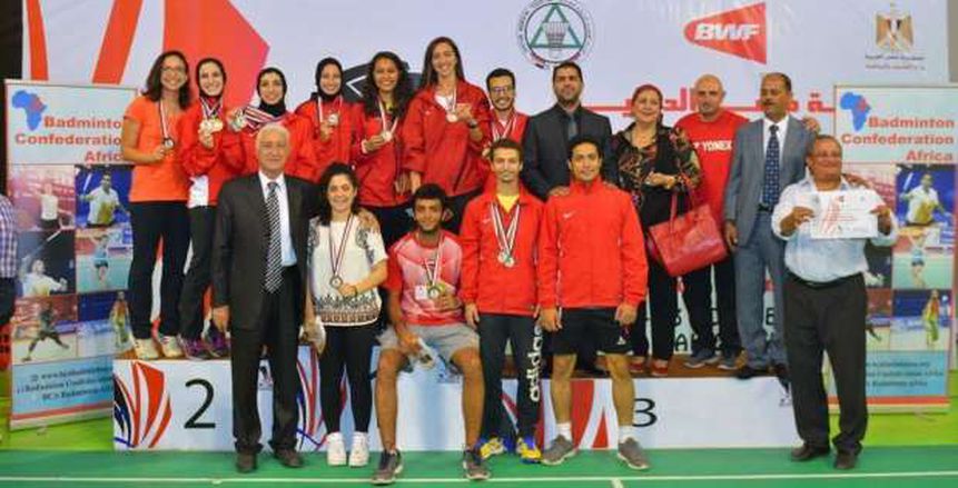 مصر تحصد ١٢ ميدالية بختام بطولة مصر الدولية للريشة
