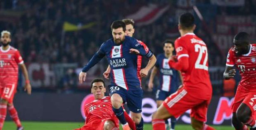 ميسي يقود هجوم باريس سان جيرمان أمام بايرن ميونخ بدوري أبطال أوروبا