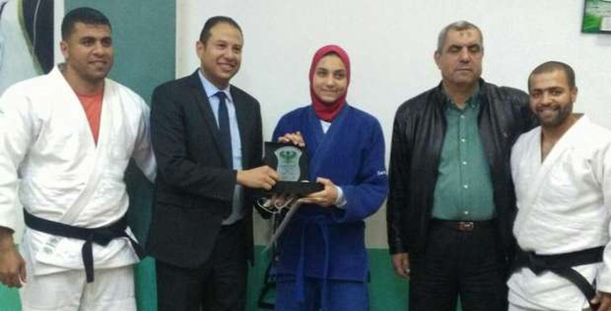 لاعبة المصري للجودو تحقق المركز الأول في بطولة منطقة بورسعيد