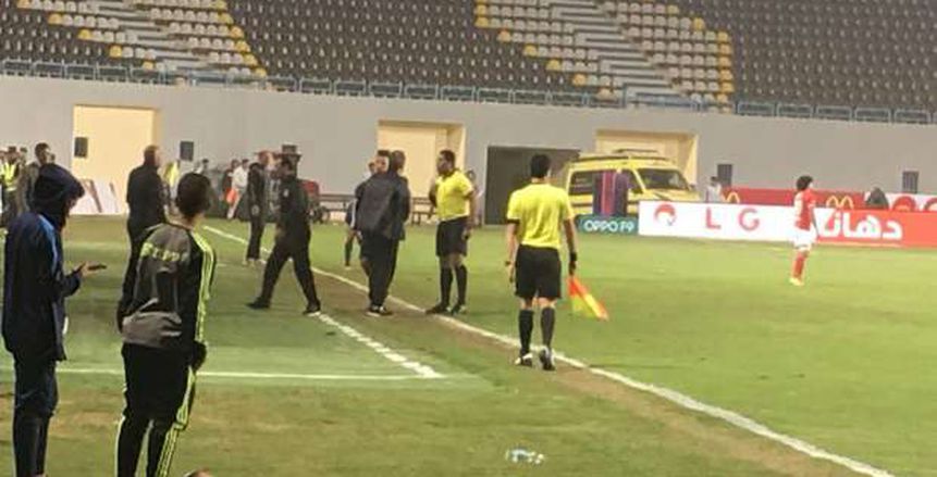 الأهلي يعترض على حكم مباراة إنبي بسبب «جيرالدو»