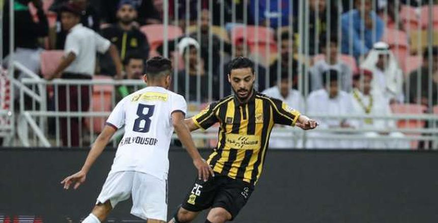 أحمد مصطفى يشارك في تعادل العدالة والاتحاد بالدوري السعودي (فيديو)