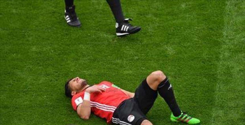 عاجل| بالفيديو.. خروج طارق حامد للإصابة في مباراة أوروجواي