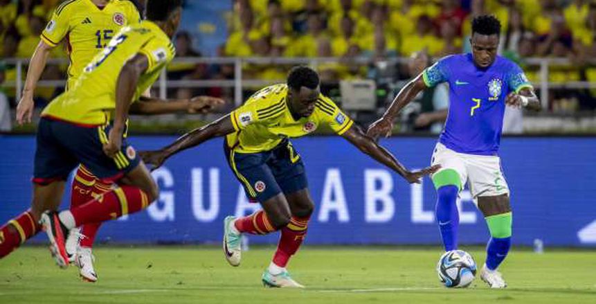 تفاصيل إصابة فينيسيوس جونيور.. شارك 27 دقيقة في مباراة بلاده وكولومبيا