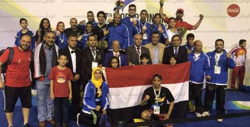 بالصور| مصر تحصد المركز الثالث في بطولة العالم للكونغ فو