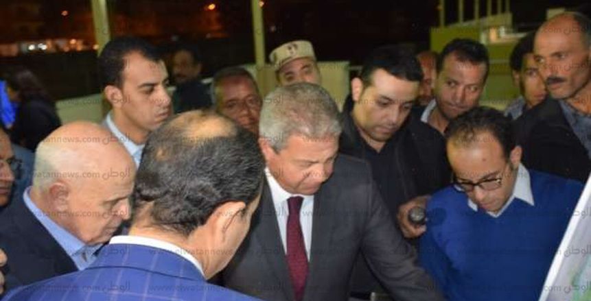 بالصور| وزير الرياضة يتفقد الفرع الجديد للنادى الإسماعيلي
