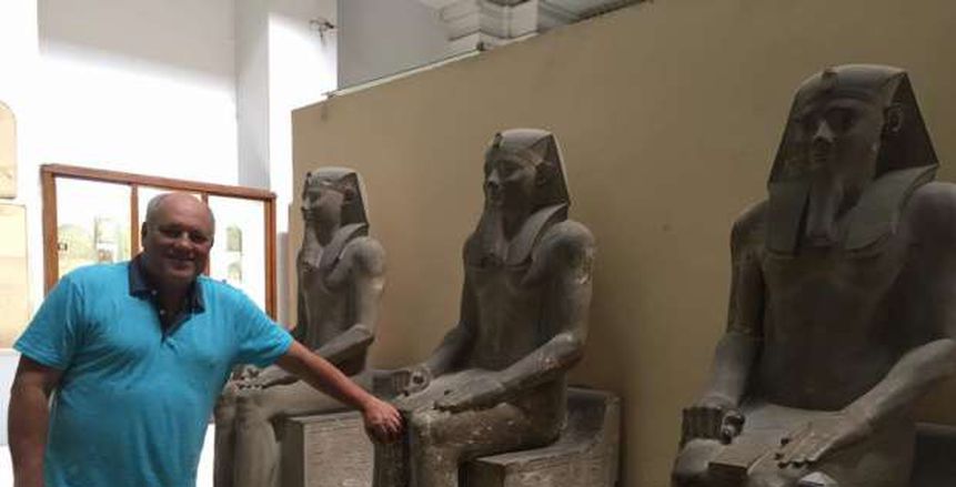 بالصور| «مارتن يول» يستعيد ذكرياته المصرية