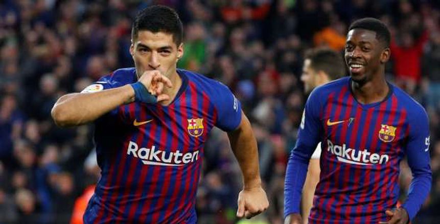 سواريز يضيف ثالث أهداف برشلونة في شباك ريال مدريد