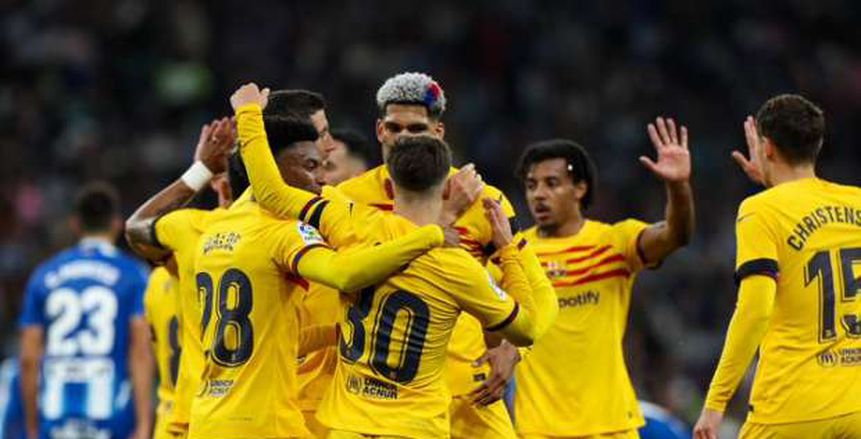 تشكيل برشلونة أمام ريال مدريد في جولة الأبطال.. ليفاندوفسكي يقود الهجوم